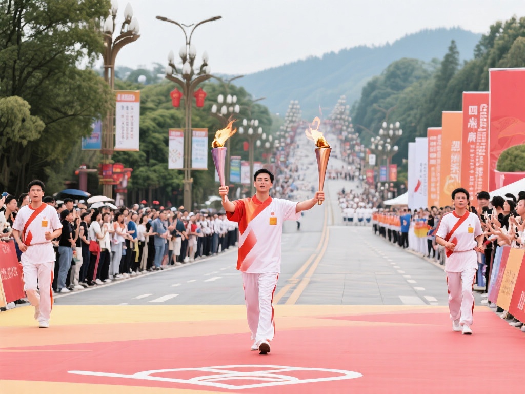世运会历史首燃 7月26日火炬传递点亮四川