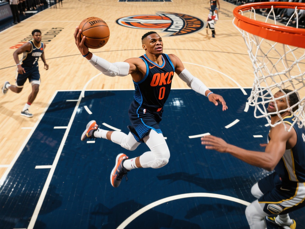 威少强势反弹 三节爆砍30+10+6统治比赛