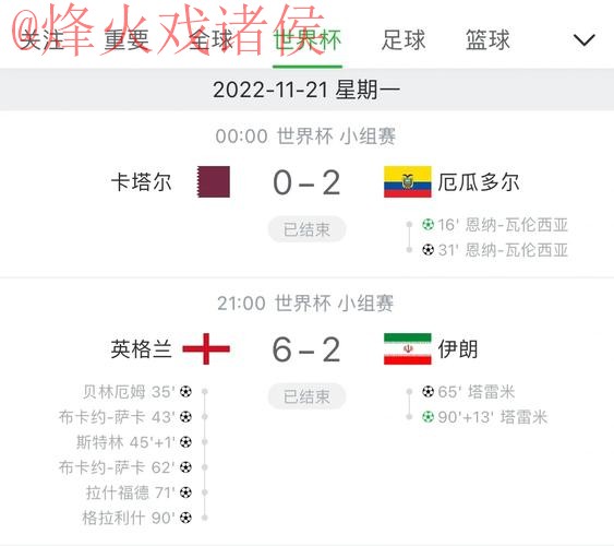 免费下载世界杯比分APP，实时更新！